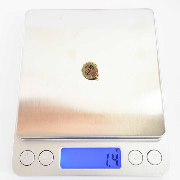 Vintage 10K Yellow Gold Oliver Tire & Rubber Co. OR CO Years of Service Pin - Picture 6 of 6